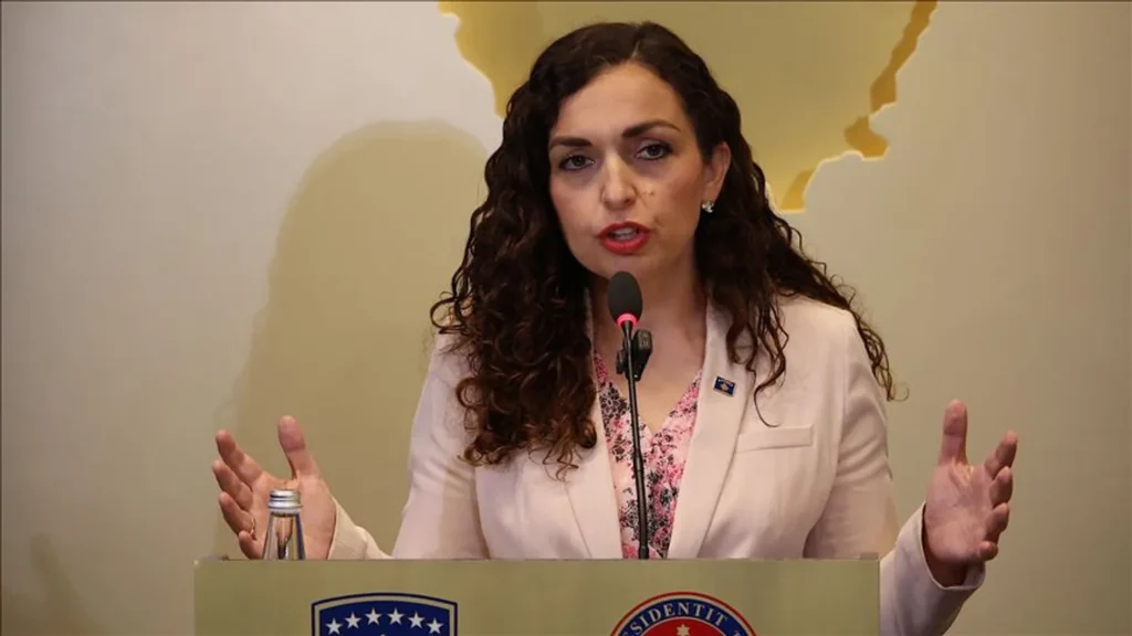 Kosova Cumhurbaşkanı Osmani: “Sırbistan’ın hegemonyacı yaklaşımı yeniden ortaya çıktı”