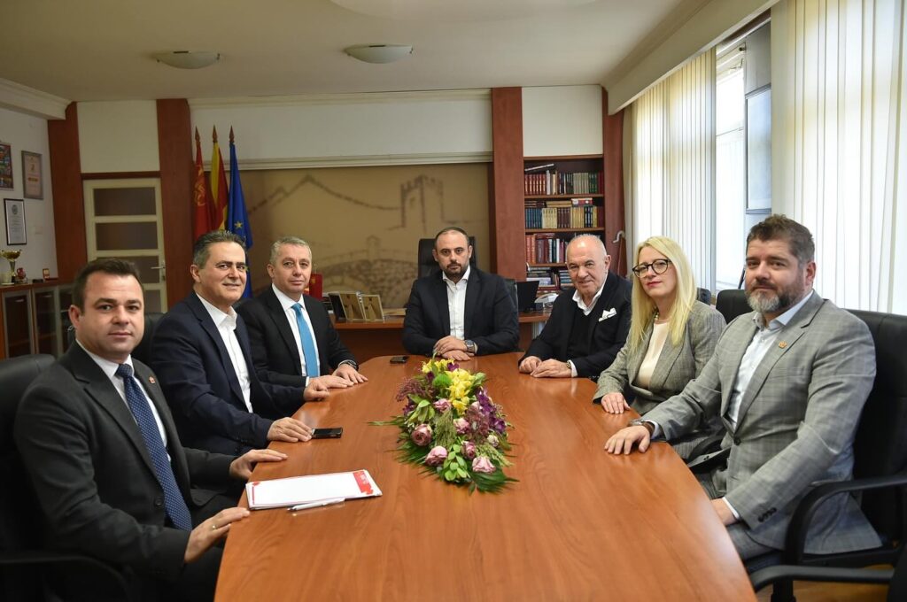 MATTO heyetinden Üsküp Büyükşehir Belediye Başkanı’na ziyaret