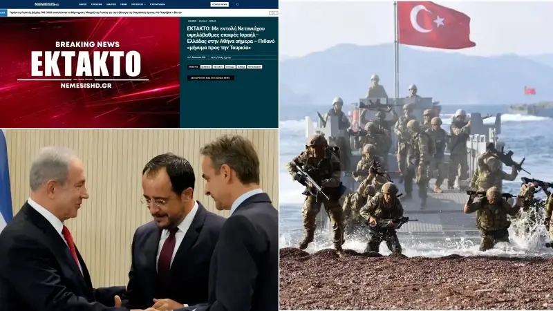 “Türkiye Korkusu” Atina ve Tel Aviv’i yakınlaştırdı: İşte Yunanistan-GKRY-İsrail ittifakın perde arkası