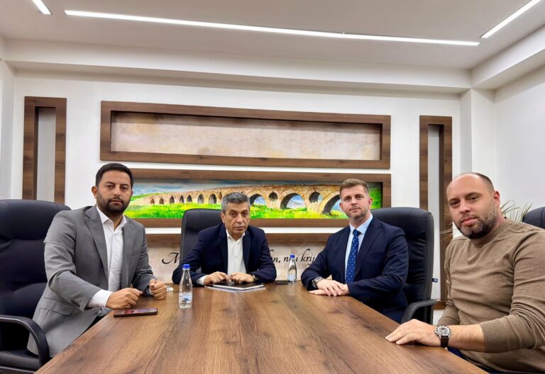 TDP Üsküp Şubesi’nden Çayır Belediye Başkanı Meciti’ye ziyaret