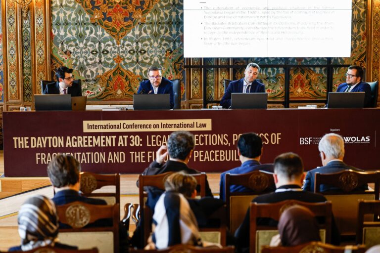 İstanbul’da Dayton Anlaşması’nın 30. Yılı konferansı düzenlendi