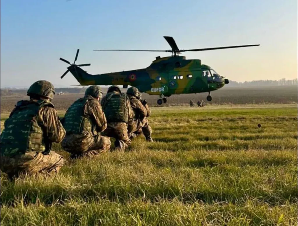 Kosova ve Arnavutluk Hava Kuvvetleri Ortak Helikopter Eğitimi Gerçekleştirdi