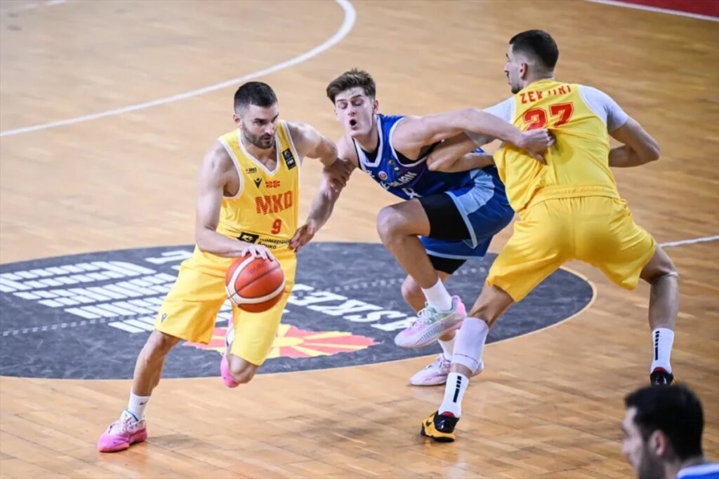 Makedonya basketbol takımı Azerbaycan’ı farklı mağlup etti