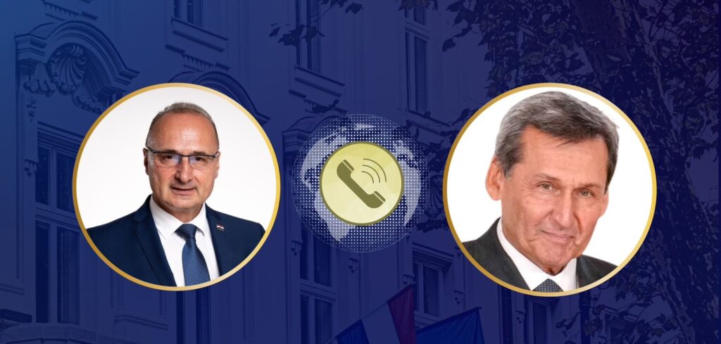 Hırvatistan Dışişleri Bakanı Radman, Türkmenistan Dışişleri Bakanı Meredov ile görüştü