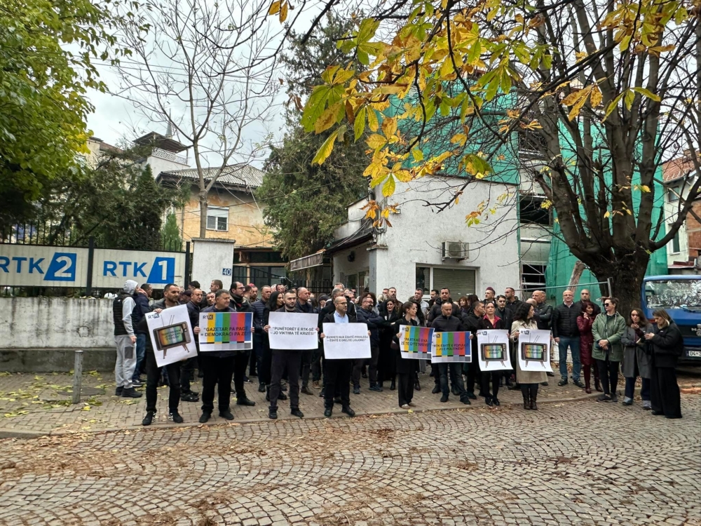 Maaş alamayan RTK çalışanları protesto düzenlendi