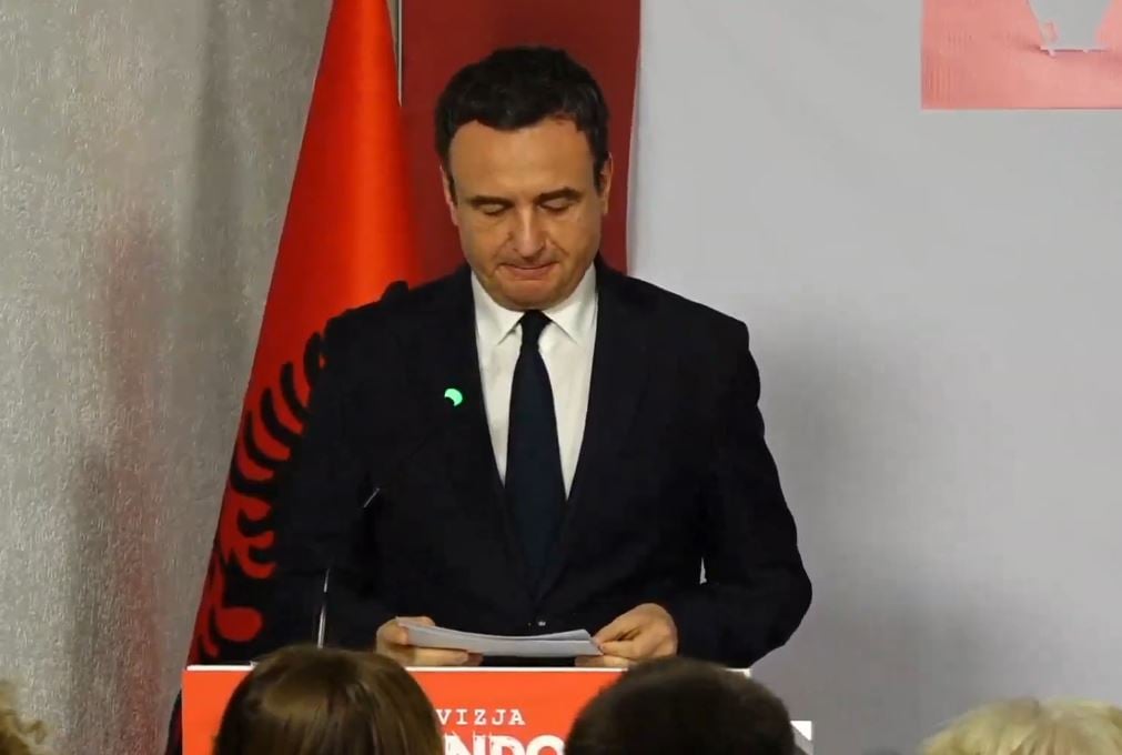 Kurti, Konjuca’yı yeni başbakan adayı olarak önerdi