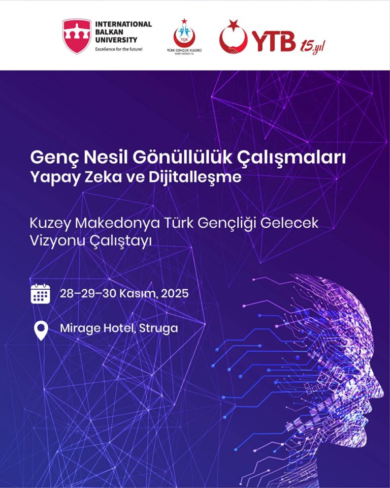 Türk Gençlik Kulübü’nden “Yeni Nesil Gönüllülük Çalışmaları: Yapay Zekâ ve Dijitalleşme” Çalıştayı