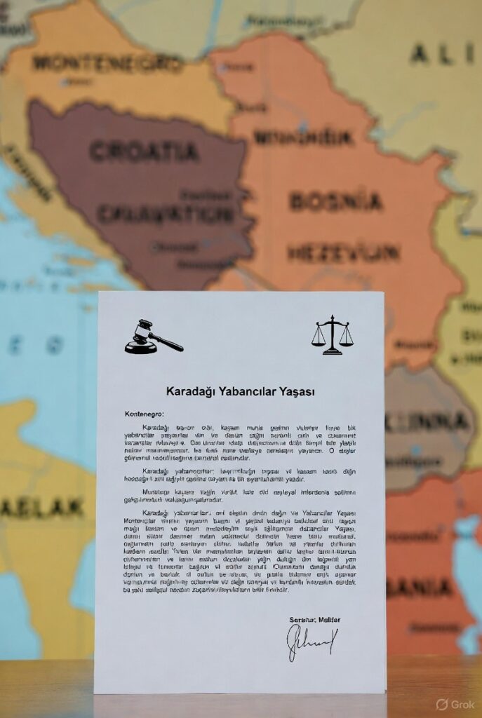 Karadağ Yabancılar Yasası 2025: Yeni Değişiklikler ve Türk Yatırımcılar İçin Etkileri