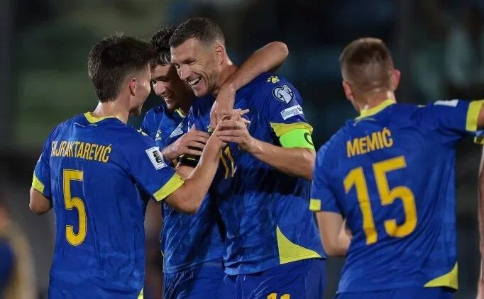 Bosna Hersek’ten Dünya Kupası yolunda hayati galibiyet