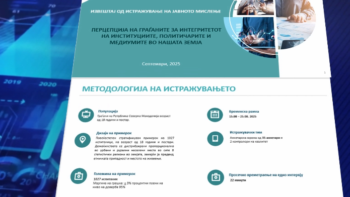 Makedonyalıların çoğunluğu ülkede dürüst siyasetçinin olmadığına inanıyor