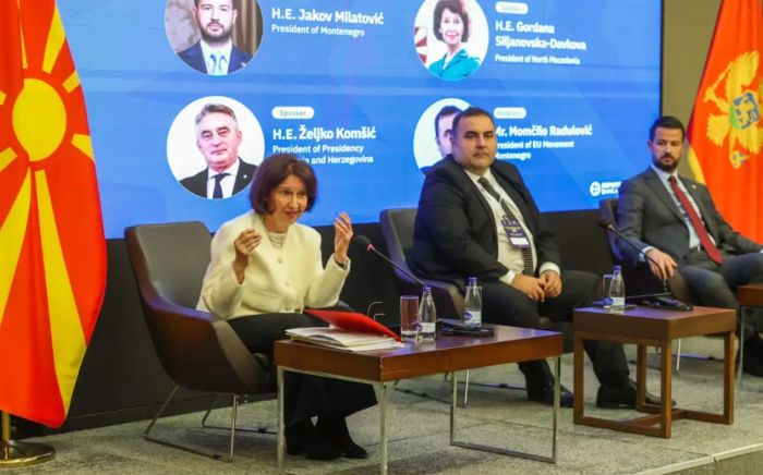 Cumhurbaşkanı Davkova: AB’nin Batı Balkanlar’a yönelik stratejik bir adım atmasının zamanı geldi