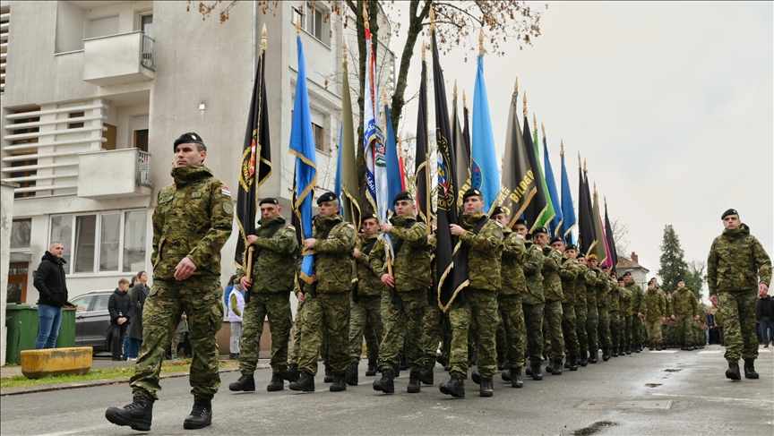 Hırvatistan’daki Vukovar katliamının 34’üncü yılında anma törenleri düzenlendi