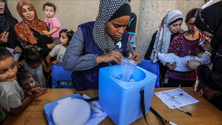 UNRWA: İsrail’in saldırıları sırasında Gazze’deki her 5 çocuktan biri temel aşılardan mahrum kaldı