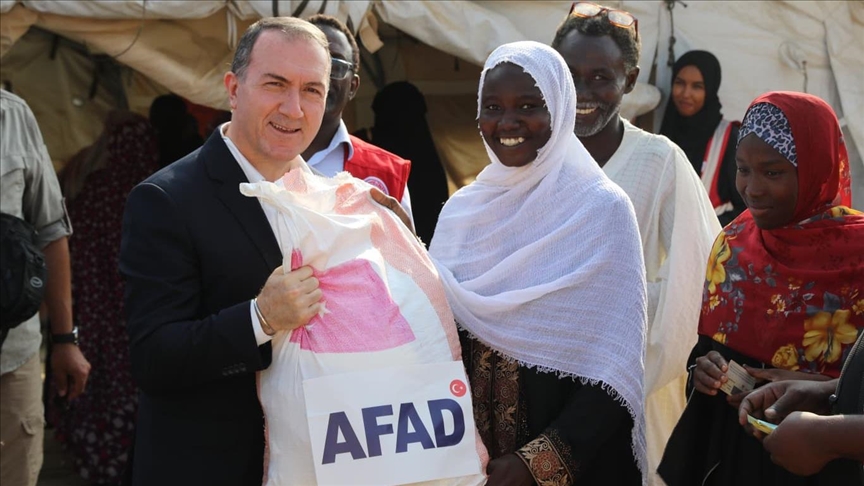 AFAD’dan Sudan’da 1500 aileye gıda desteği