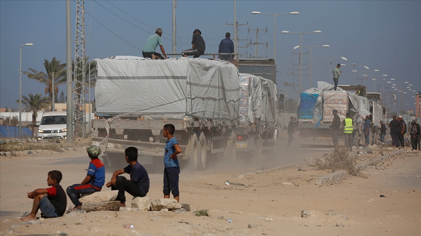 BM: İsrail, 10 Ekim’den bu yana 4 bin paletlik acil yardım malzemesinin Gazze’ye giriş taleplerini reddetti