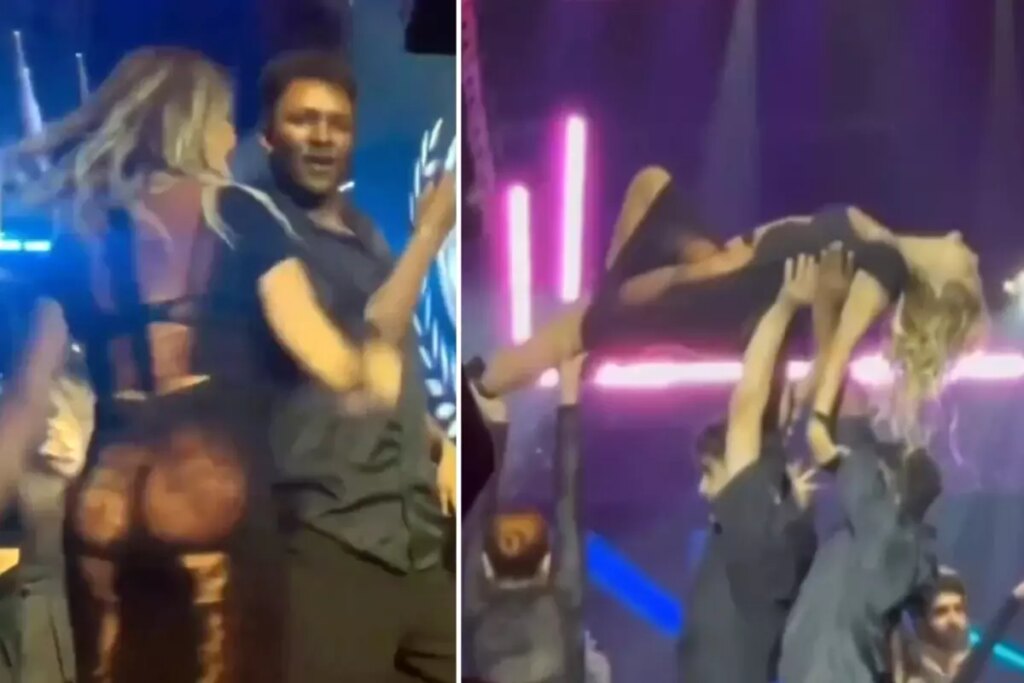 Yonca Evcimik’ten nefes kesen “Lambada” şovu! Giydiği iddialı elbise olay oldu