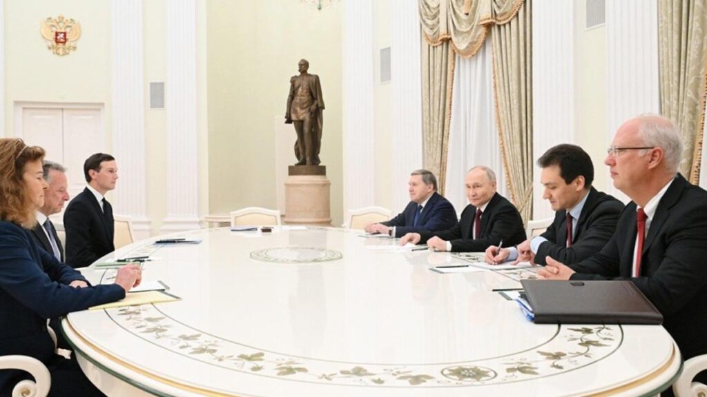 Putin, Witkoff ve Trump’ın damadı ile bir araya geldi