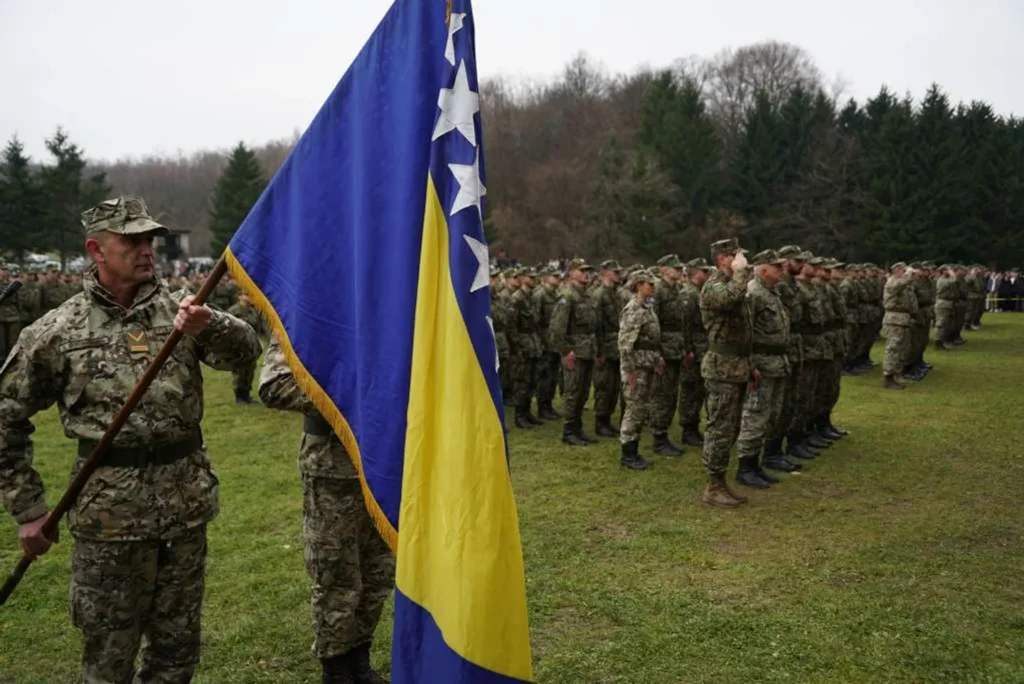 Bosna-Hersek Silahlı Kuvvetleri’nin 20. kuruluş yıldönümü “Rajlovac” kışlasında törenle kutlandı