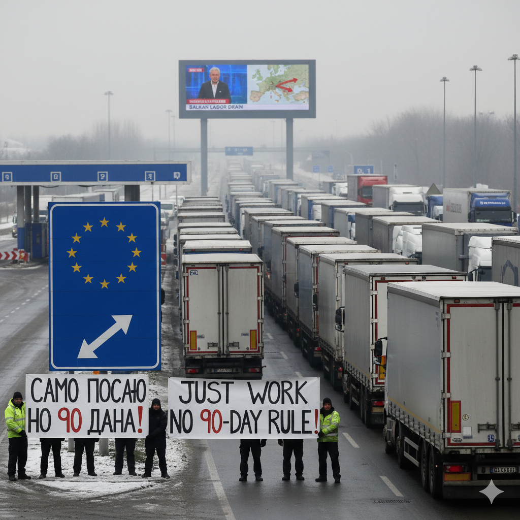 Balkan Lojistik Krizi: 2026’nın İlk Büyük Tedarik Sorunu