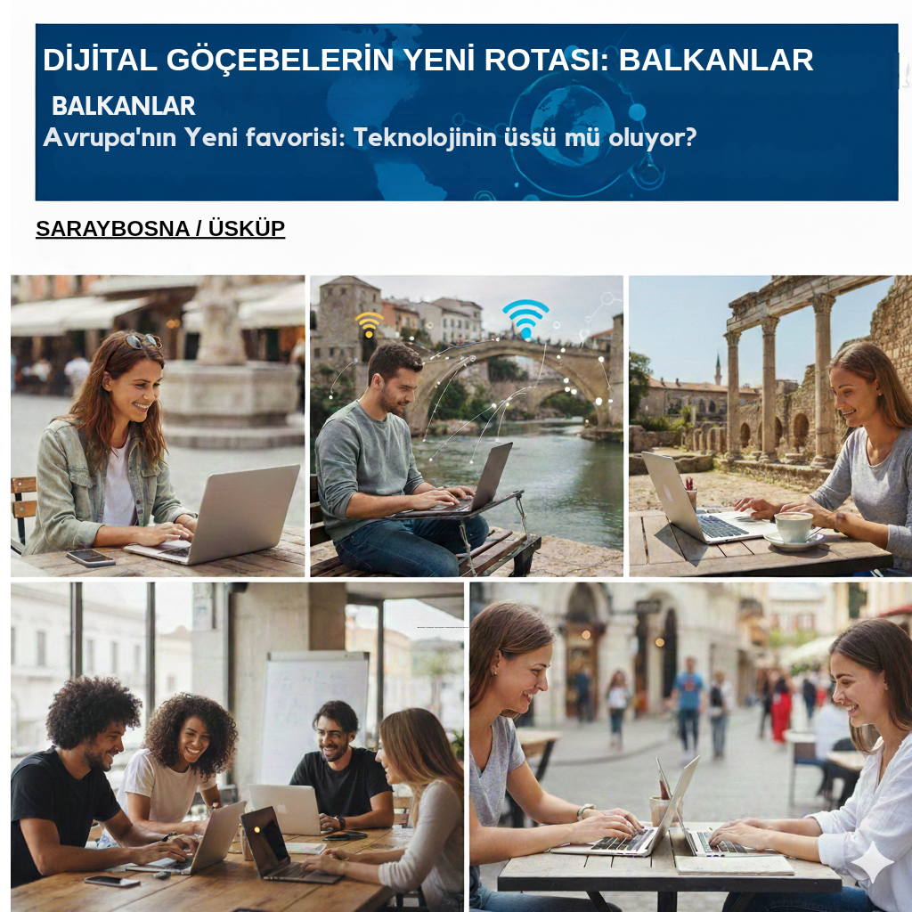 Dijital Göçebelerin Yeni Rotası: Balkanlar Avrupa’nın Teknoloji Üssü mü Oluyor?