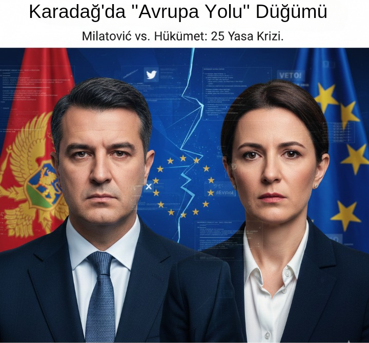 Karadağ’da “Avrupa Yolu” Düğümü: Cumhurbaşkanı ve Hükümet Arasında Yasama Krizi