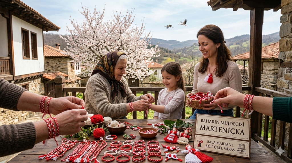 Baharın Müjdecisi Marteniçka Nedir? Baba Marta Geleneği ve Tarihçesi