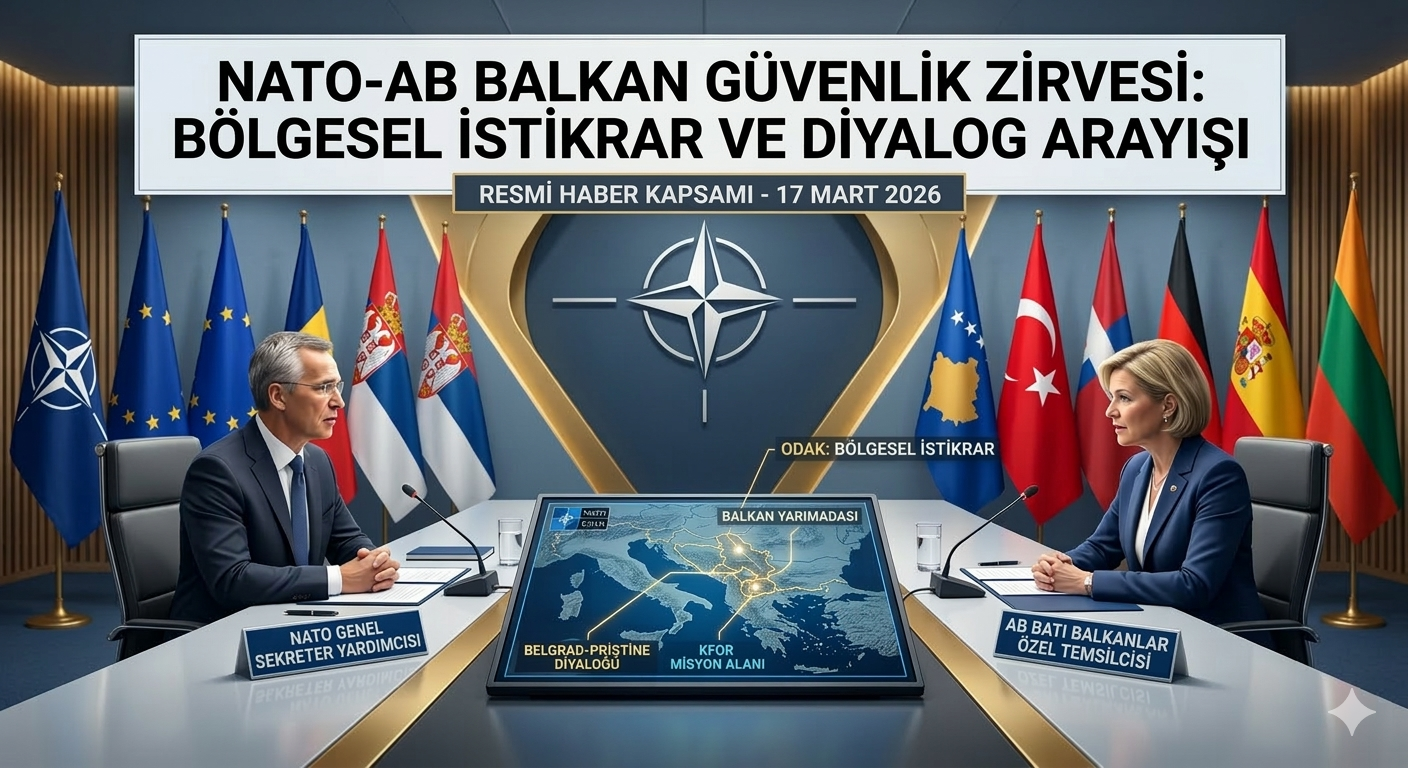 17 Mart 2026 Brüksel NATO ve AB temsilcileri toplantısı.
Balkanlar 