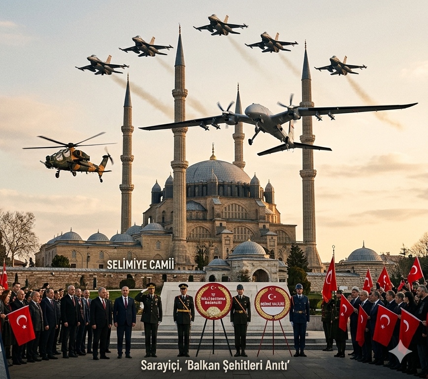 26 Mart Balkan Şehitleri Anma Günü: Edirne’de Tarihi Tören