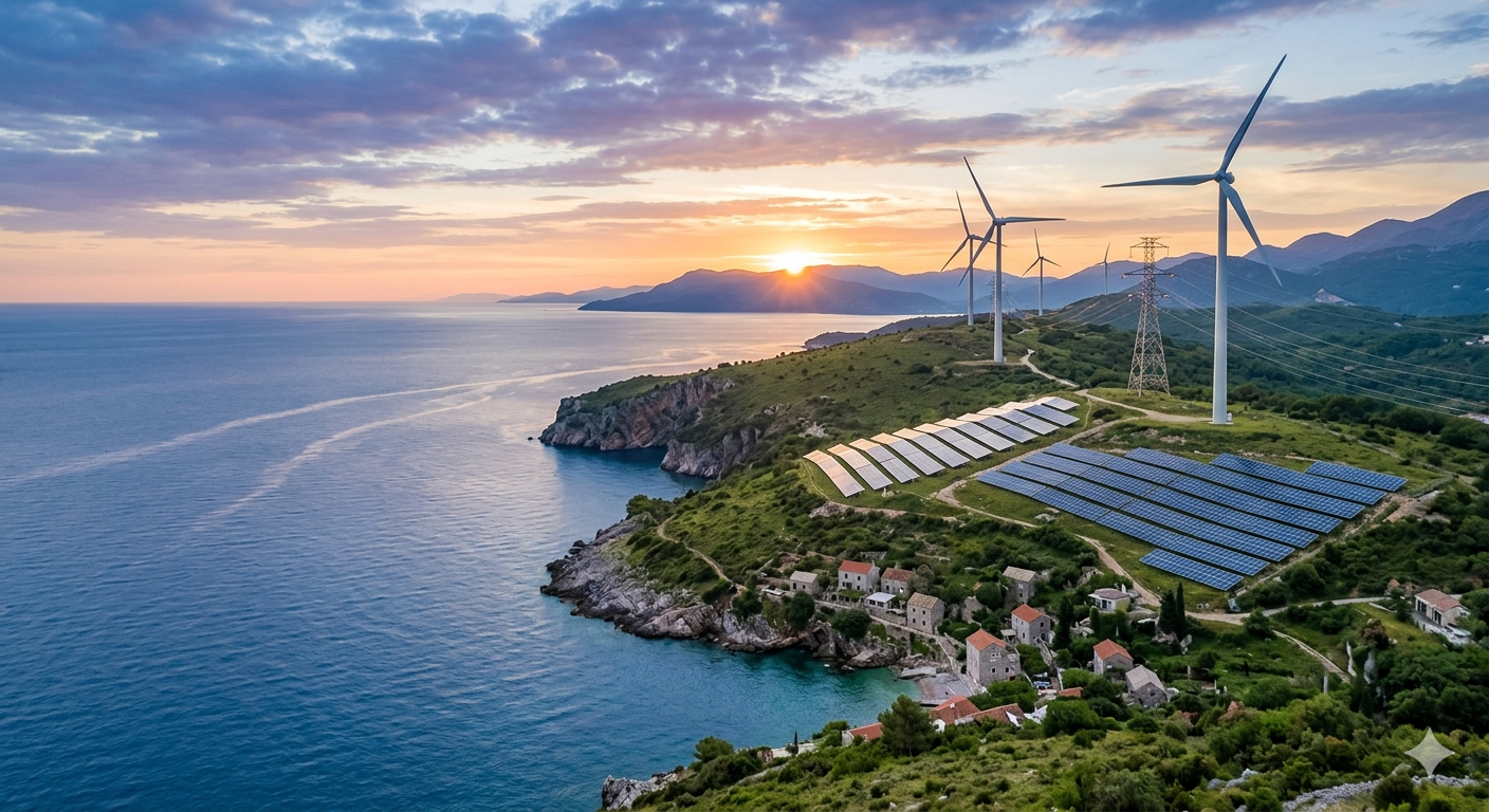 Karadağ'da Enerji dönüşümü 