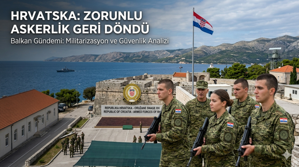 Hırvatistan Zorunlu Askerliğe Döndü: Balkanlar’da Yeni Bir Güvenlik Çağı mı?