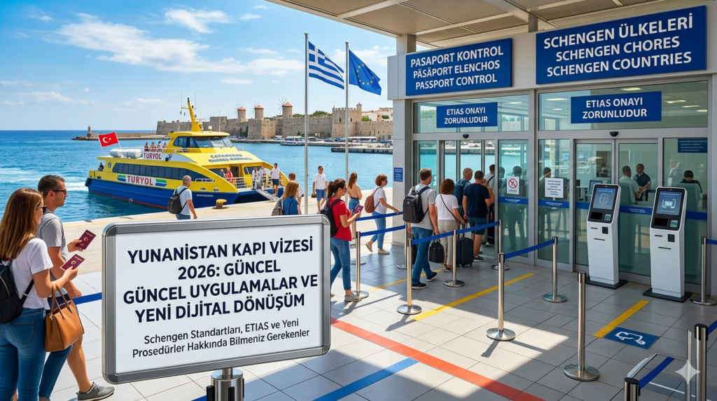Yunanistan Kapı Vizesi 2026: Şartlar, Ücretler ve Adalar Listesi