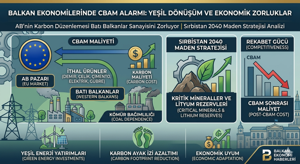 Balkan Ekonomilerinde CBAM Alarmı: Yeşil Dönüşüm ve Maden Stratejisi