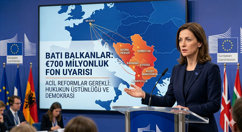 AB’den Batı Balkanlar’a 700 Milyon Euro Şoku: Marta Kos’tan Ültimatom