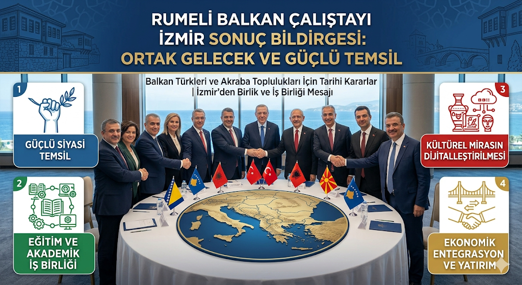 Rumeli Balkan Çalıştayı Bildirgesi: Türk Toplulukları İçin 2030 Vizyonu