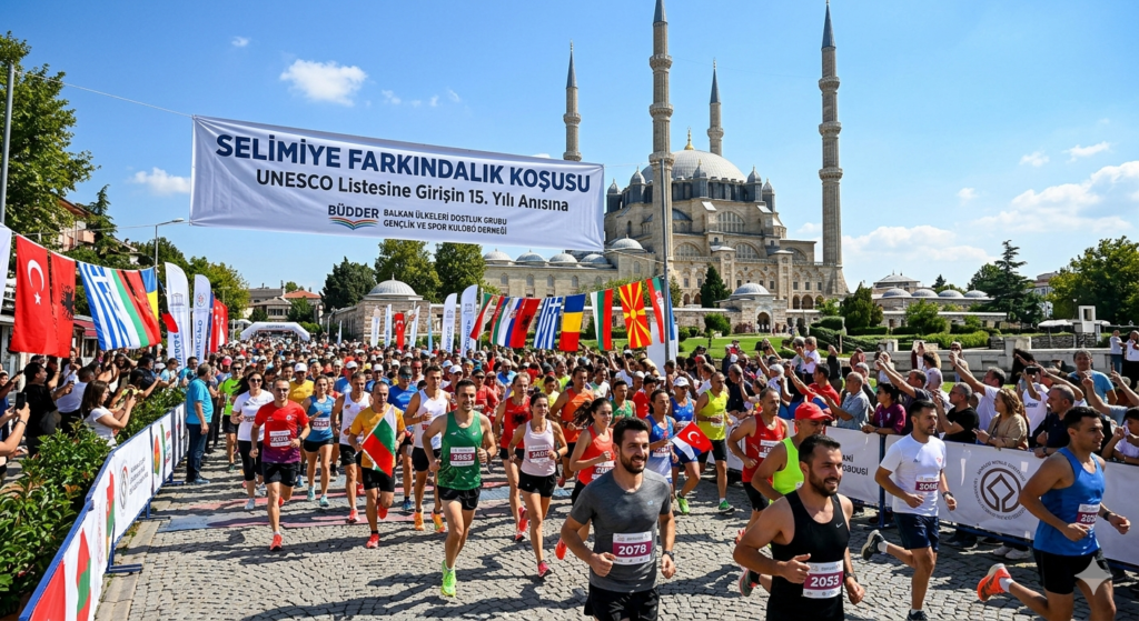 ​Selimiye Farkındalık Koşusu: UNESCO Serüveninde 15. Yıl: Balkanlar Bu Koşuda Birleşiyor