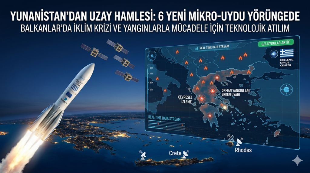 Yunanistan Mikro-Uydu Hamlesi: Balkanlar’da Uzay Devrimi